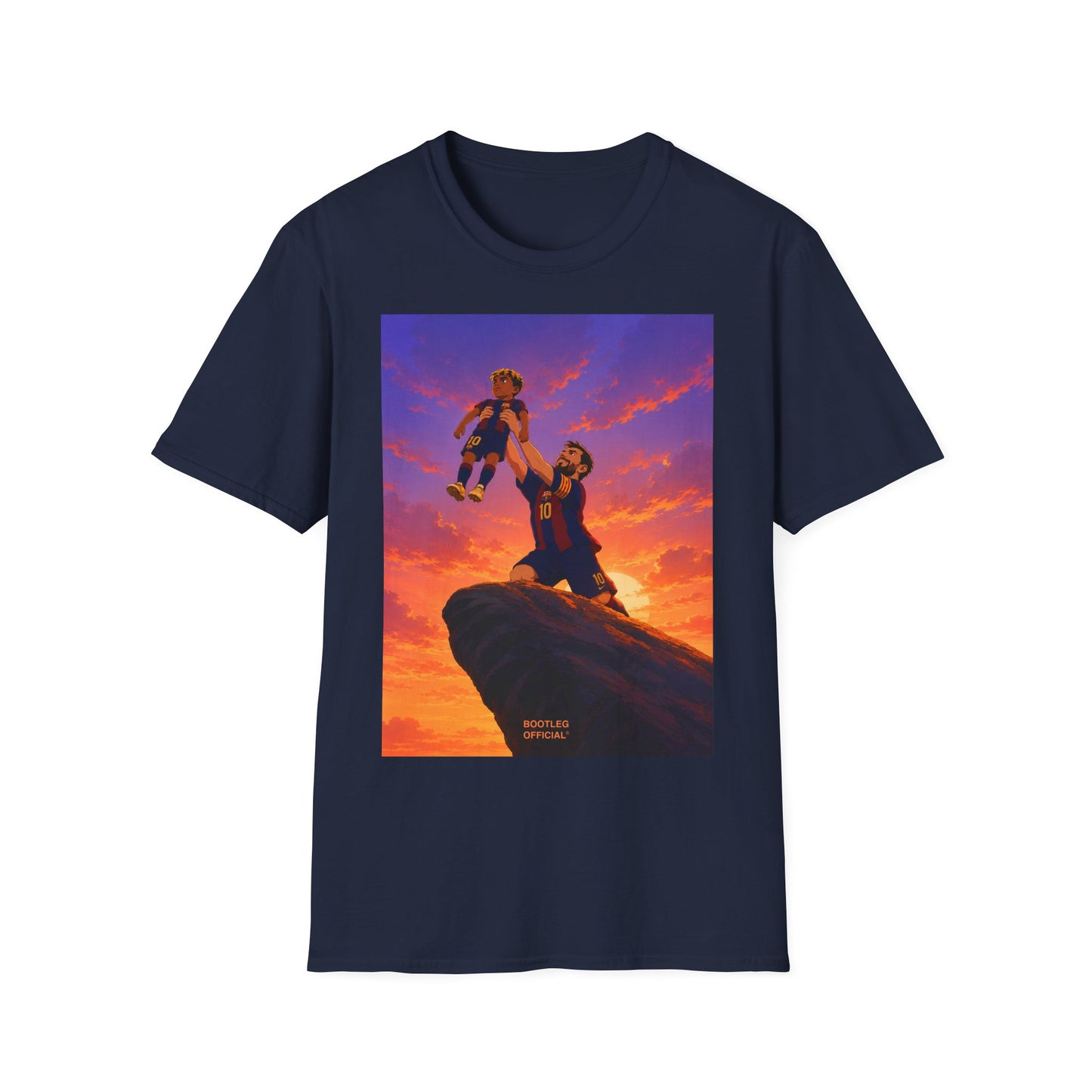 Passing The Torch – Messi x Lamine Yamal Tee