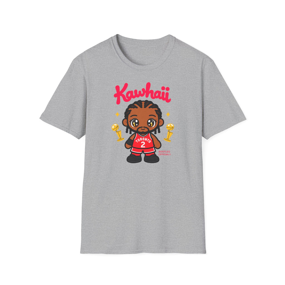 Kawhaii - A Very Kawaii Kawhi Leonard T-shirt