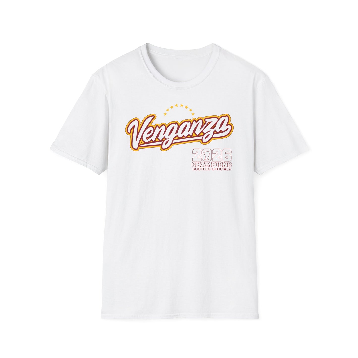 Venezuela World Baseball Classic Champions 2026 White T-shirt