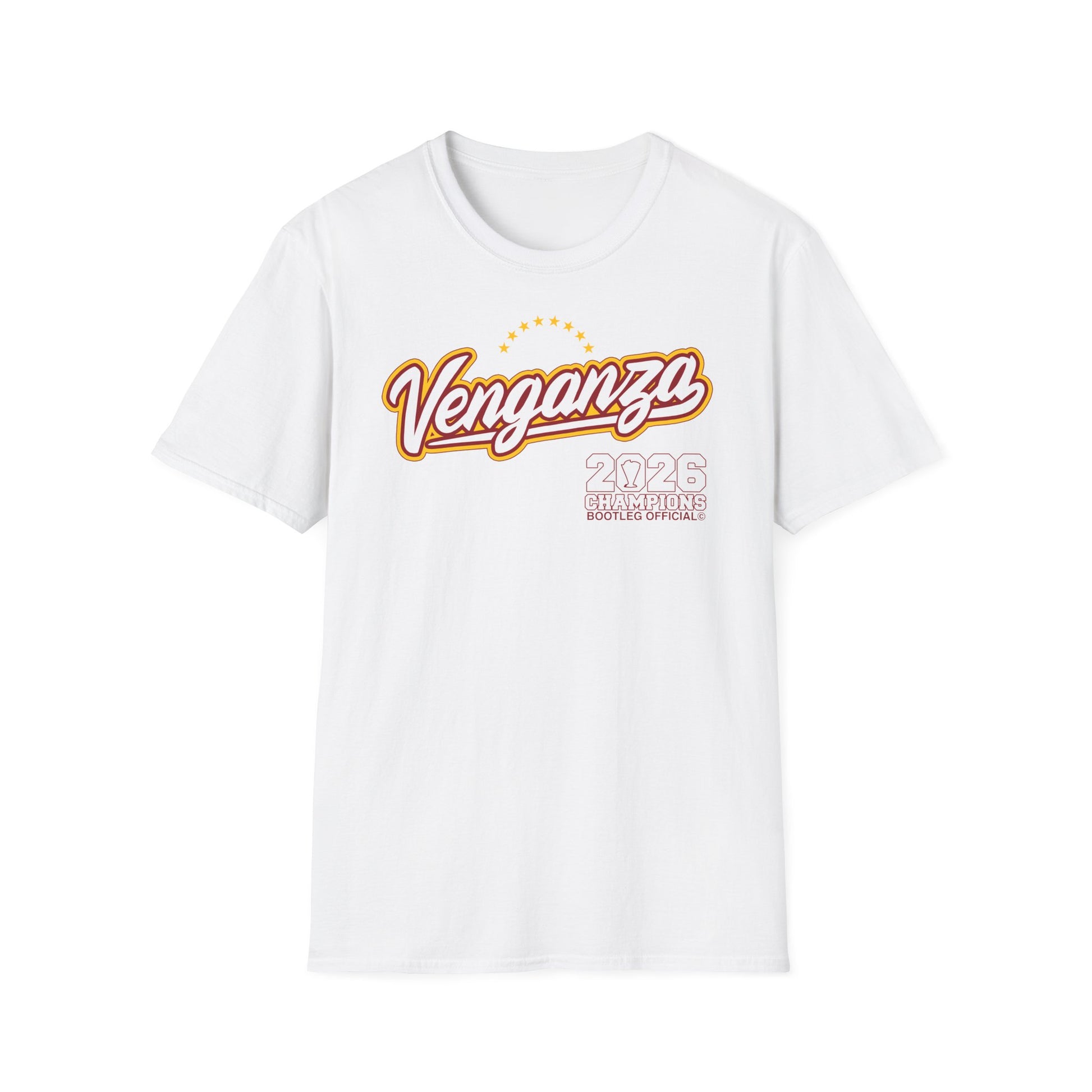 Venezuela World Baseball Classic Champions 2026 White T-shirt