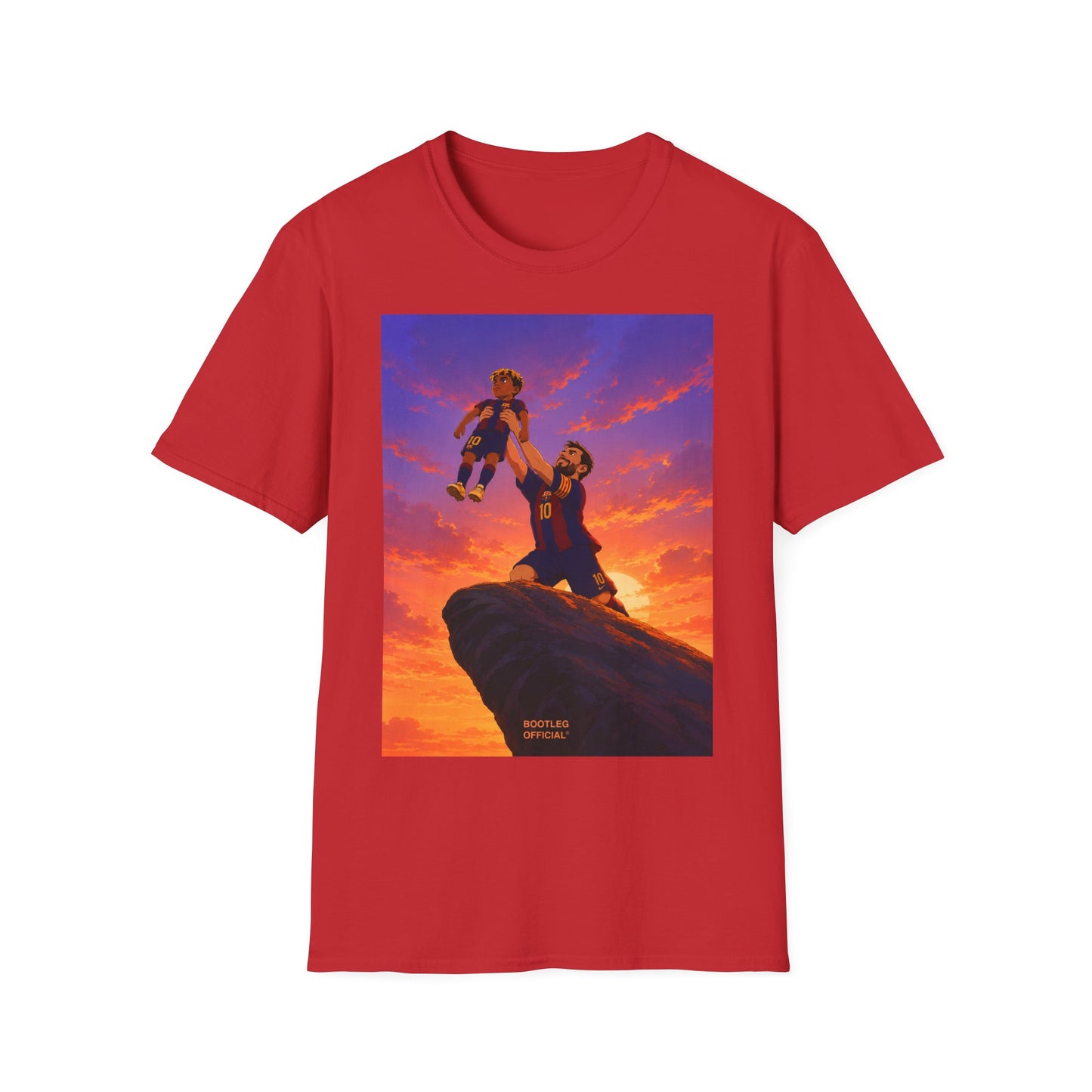 Passing The Torch – Messi x Lamine Yamal Tee