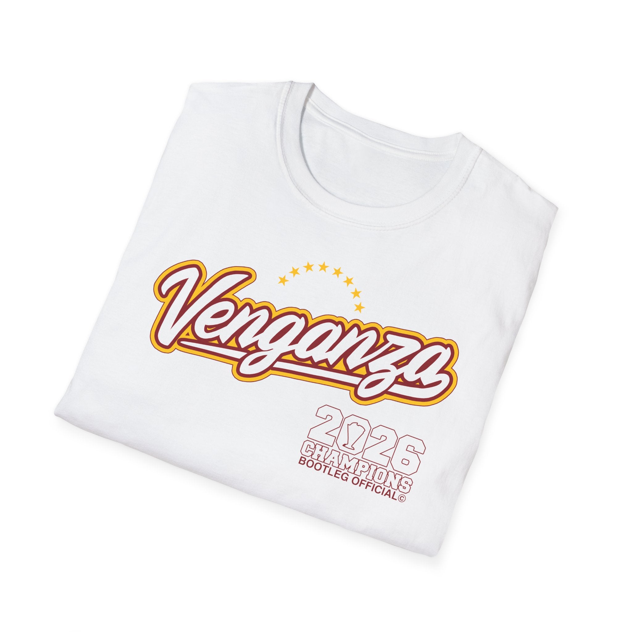 Venganza champions 2026 tee